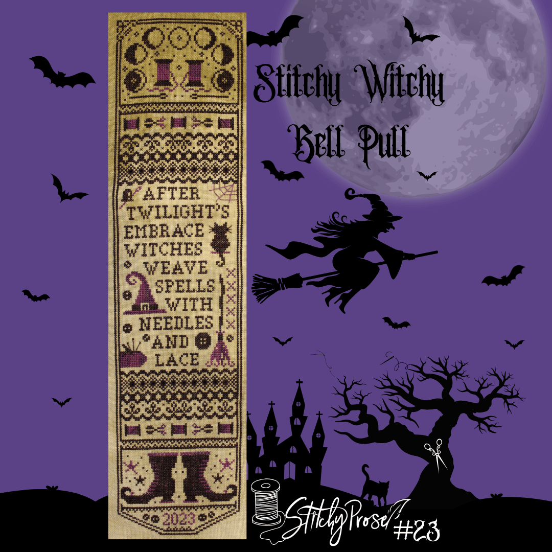 Stitchy Witchy Bell Pull (#23)
