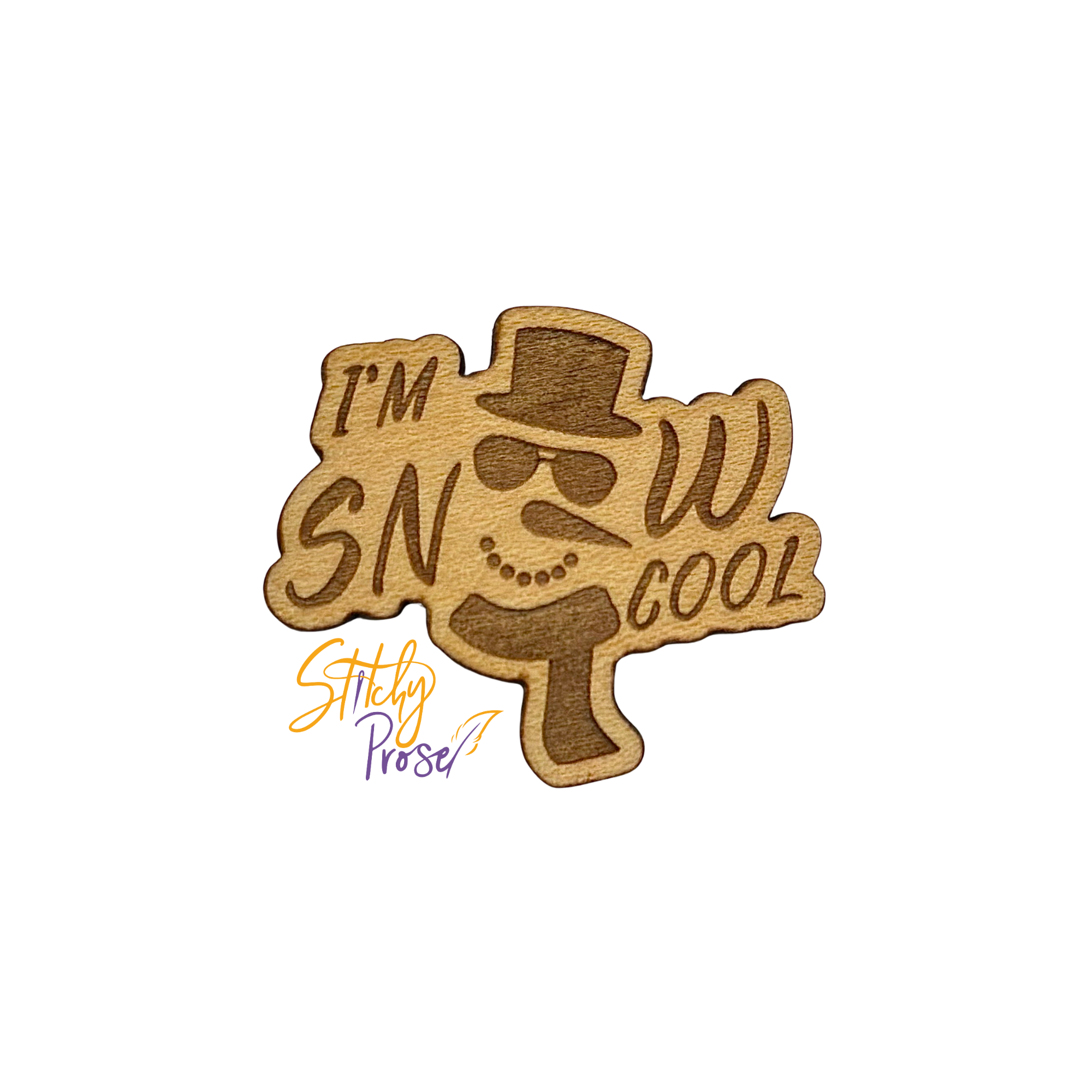 Needle Minder - Wooden Snow Cool